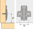 HETTICH 9071576 Sensys rondelle de montage cale en croix D1,5 vis a bois