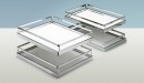 HETTICH 9080011 Moving Corner étagere Arena Style 400 mm