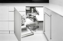 HETTICH 73505 Moving Corner 540 mm, P, argent