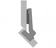 HETTICH 77699 Intermat charniere angle entierement appliquée 45°/95° TH vis a bo