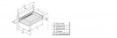 HETTICH 9127871 Multitech tiroir 54/500mm blanc