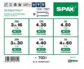 SPAX mallette L-BOXX mini avec vis TXS 6 tailles + 3 meches