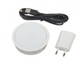 VersaCharger chargeur sans fil blanc mat / blanc brillant