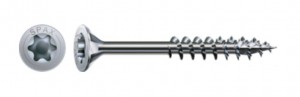 SPAX vis a bois 6x110/68 tete fraisée TXS,W,4C MH, filet partiel