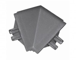 ROH VNITŘNÍ 90° L20/r/74 gris foncé