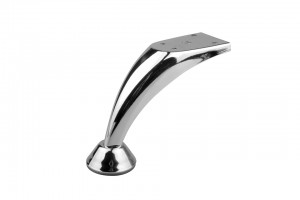 StrongLegs pied de meuble FS011 120mm chrome brillant