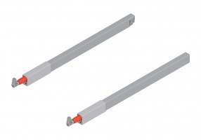 BLUM ZRG.487RS Antaro, reling longitudinal 550mm, gris, ensemble