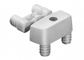 BLUM 40.2110 Boîtier quincaillerie a presser, blanc