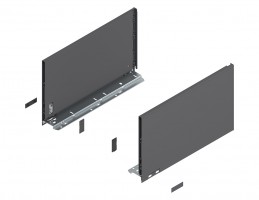 BLUM 770F4002S Legrabox, côté F 400mm, gris