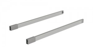 K-HETTICH Arcitech reling longitudinal 300 argenté L+P