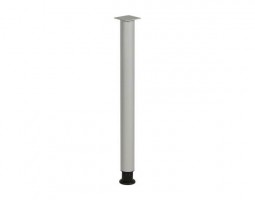 MILADESIGN pied de table G5 ST607 argent