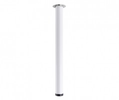 StrongLegs pied de table TS001 710R/60mm blanc brillant