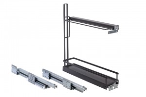 KES 233469 support coulissant pour plaques, Arena Style, droit, anthracite