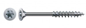 SPAX vis a bois 6x160/65 tete fraisée TXS,W,4C MH, filetage partiel