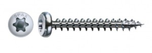SPAX vis a bois 5x30 tete demi-rond TXS,W,4C