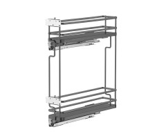 VIBO Galaxy, panier latéral, 150mm, anthracite, gauche