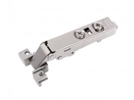 StrongHinges S3 charniere clip alu, sans ressort (push), exc., vis inclus