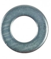 Sous-couche précise M6 DIN 125 zinc blanc