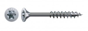 SPAX vis a bois 4,5x40/25 tete fraisée TXS,W,4C MH, filetage partiel