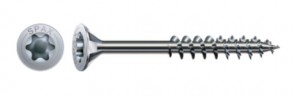 SPAX vis a bois 3x35/23 tete affleurante TXS,W,4C MH, filetage partiel