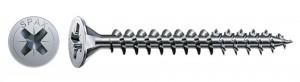 SPAX vis a bois 3x45 tete fraisée PZ, W, 4C MH