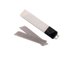 Lames de rechange pour couteau a lame sécable 18mm / 10 pcs