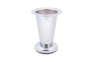 StrongLegs pied de meuble FS016 100Rmm chrome brillant