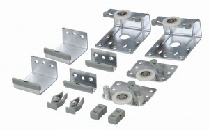 SEVROLL 10192-SV Optima II ensemble de ferrures (2 portes)