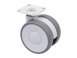 TENTE roue Linea 65mm 70kg gris foncé