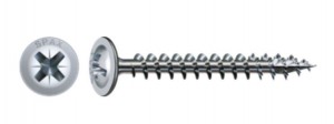 SPAX vis a bois 3,5x30mm tete lenticulaire avec collerette PZ 4C MH
