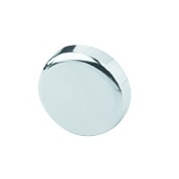 BLUM 84.4140 capuchon extérieur charniere, verre percé, forme "O", chrome brilla