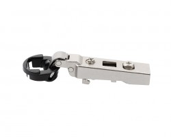 HETTICH 72967 Intermat paumelle verre pré-percé semi-aplati 95° (sans couvercle)