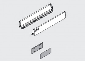 BLUM 378M5502SA Antaro, côté M 550mm, blanc, ensemble