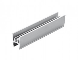 SEVROLL 00169 rail de guidage supérieur 3m blanc brillant