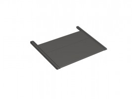 GOLLINUCCI accessoires couvercle fixe pour trieur 9XL Systeme 1000mm gris