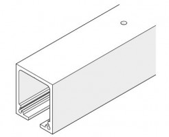 HAWA 24605 quincaillerie intérieure coulissante 160kg moulure 6m anodisée