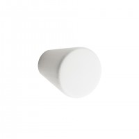 TULIP Bouton Taper blanc + vis