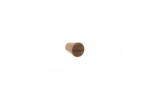 TULIP Bouton Taper chene vernis + vis