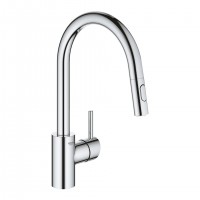 GROHE Robinet cuisine Concetto avec douche duale chrome 31483002