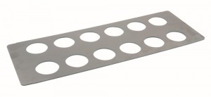 Support pour épices buffet Scoop II V2 argent