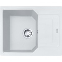 FRANKE évier UBG 611-62 620x500mm blanc led