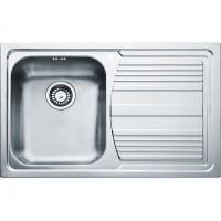 FRANKE Évier LLL 611/2P 790x500mm acier inox tissé