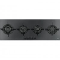 FRANKE Plaque gaz FHCR 1204 3G TC HE BK verre noir