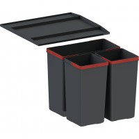 FRANKE trieur Easysort 450-1-2 1x14,5l+2x7,5l