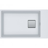 FRANKE évier KNG 110-62 760x460mm blanc led