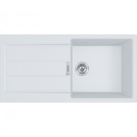 FRANKE Évier S2D 611-100 1000x500mm blanc