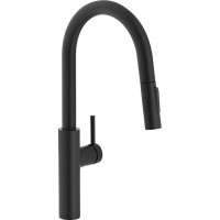 FRANKE Robinet FC 5968.901 embout extractible réglage douche/jet noir mat