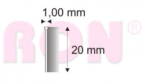 Clou Brad 12/20 (18G), 5000 pcs