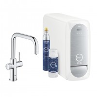 GROHE 31456001 Blue Home kit de démarrage U-évacuation chrome