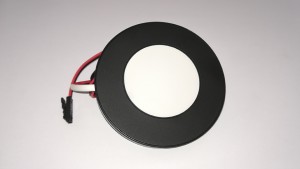 LED spot BAILEN 12V 3W blanc chaud, noir